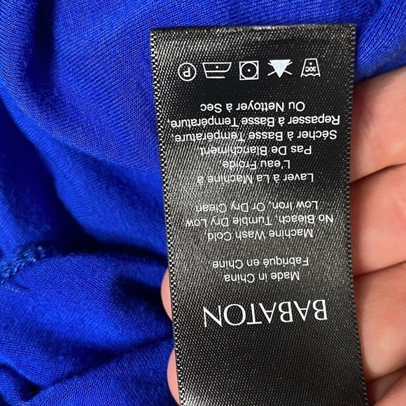 BABATON blue top. - Picture 7 of 11